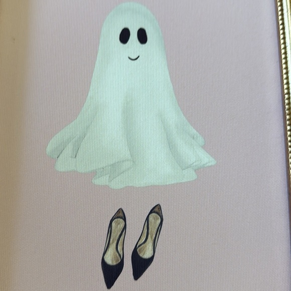 👻Halloween pink ghost with black heels in picture frame👻 - Picture 7 of 8